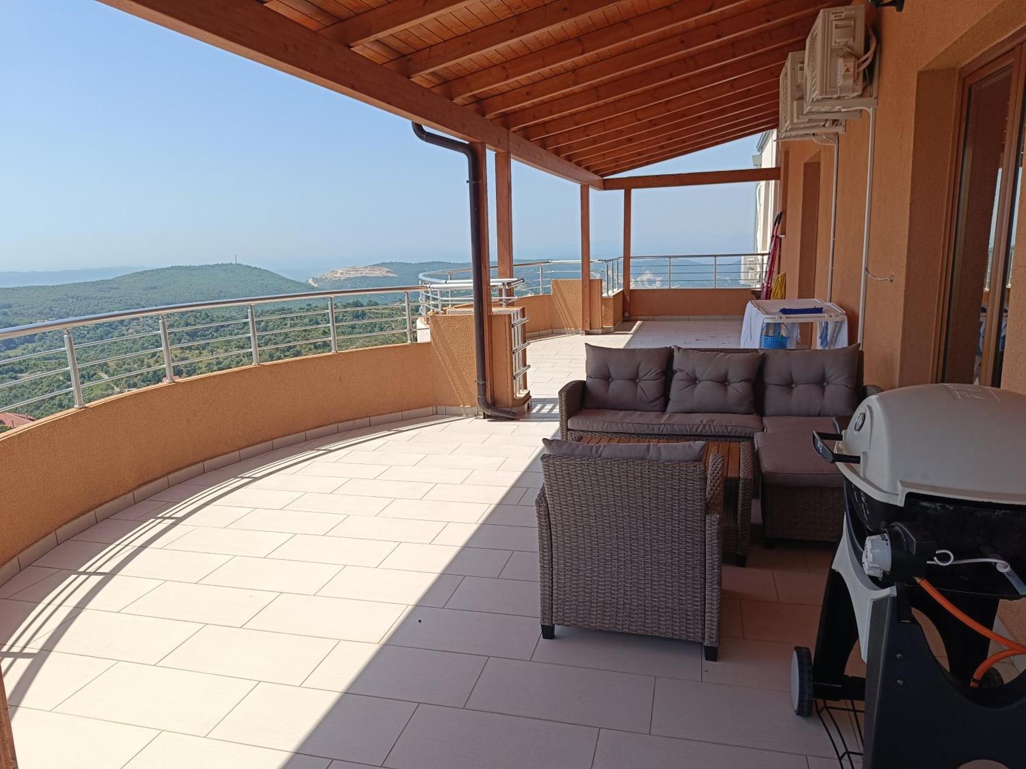 Appartamento Panoramic Kruje Escape Bami Esterno foto